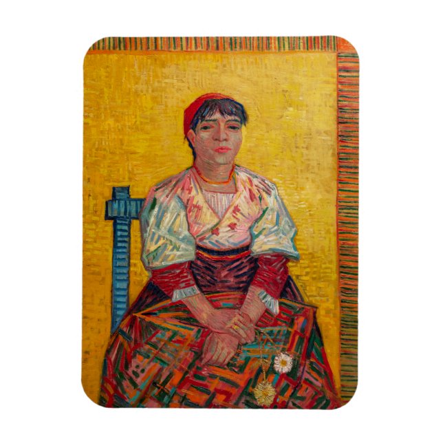 Vincent Van Gogh - The Italian Woman Magnet (Vertical)