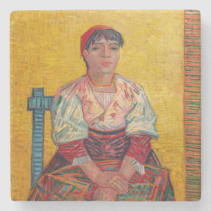 Vincent Van Gogh - The Italian Woman Stone Coaster