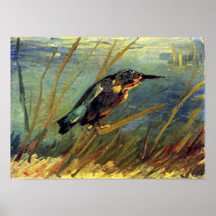 Vincent Van Gogh - The Kingfisher - Bird Lover Art Poster
