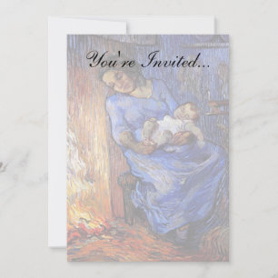 Vincent Van Gogh - The Man Is At Sea Fine Art Invitation