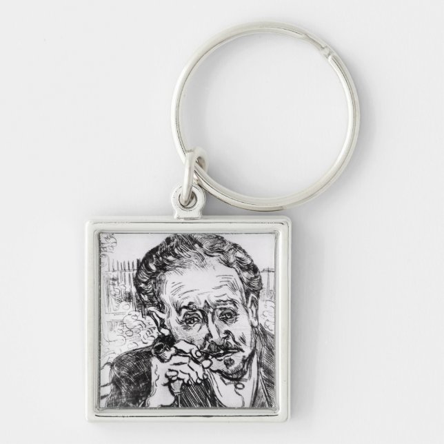 Vincent van Gogh | The Man with the Pipe Key Ring (Front)