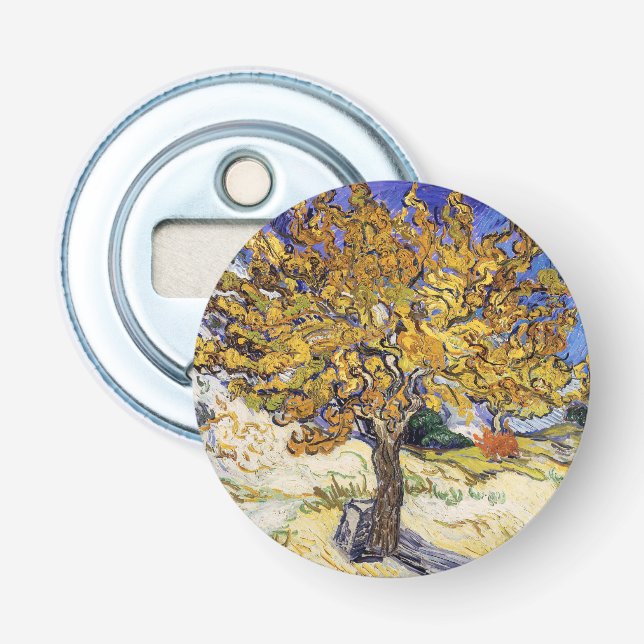 Vincent van Gogh - The Mulberry Tree Bottle Opener (Front)
