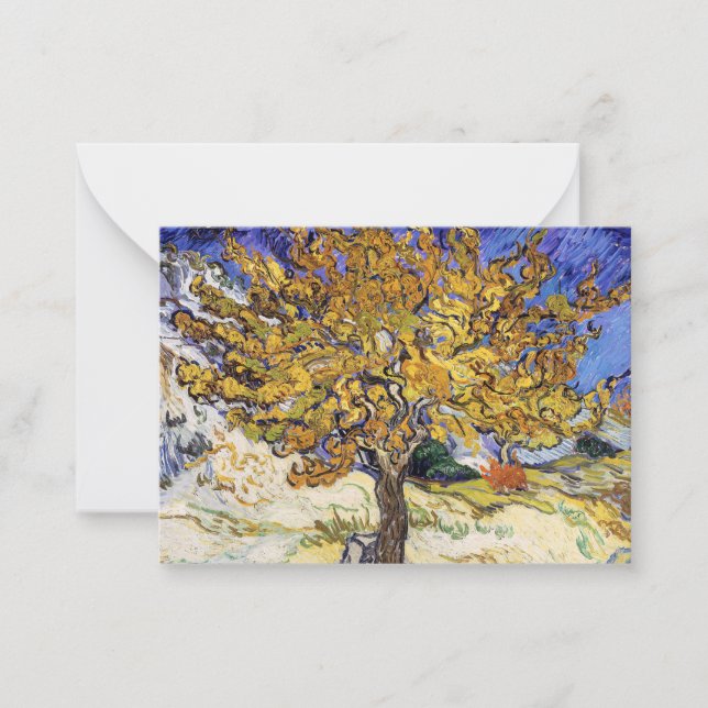 Vincent van Gogh - The Mulberry Tree Card (Front)
