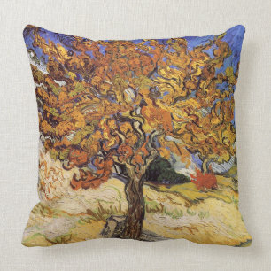 Vincent van Gogh-The Mulberry Tree Cushion