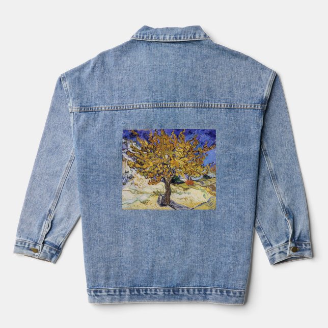 Vincent van Gogh - The Mulberry Tree Denim Jacket (Back)