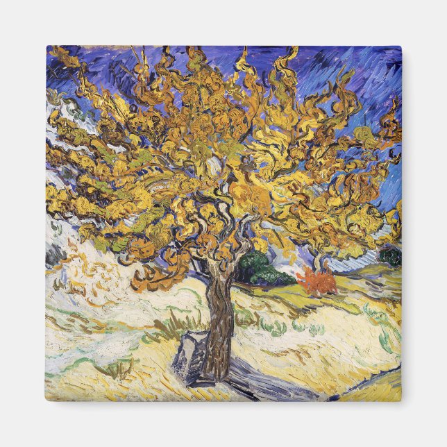Vincent van Gogh - The Mulberry Tree Magnet (Front)