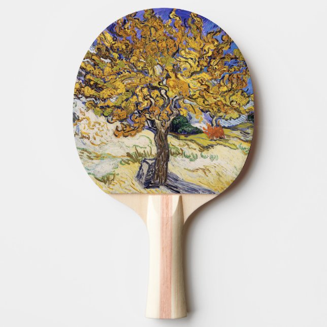 Vincent van Gogh - The Mulberry Tree Ping Pong Paddle (Front)