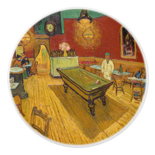 Vincent van Gogh - The Night Cafe Ceramic Knob