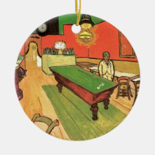 Vincent Van Gogh - The Night Cafe In Arles Ceramic Tree Decoration