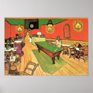 Vincent Van Gogh - The Night Cafe In Arles Poster