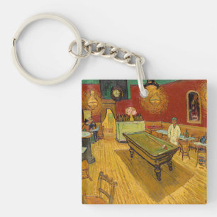 Vincent van Gogh - The Night Cafe Key Ring