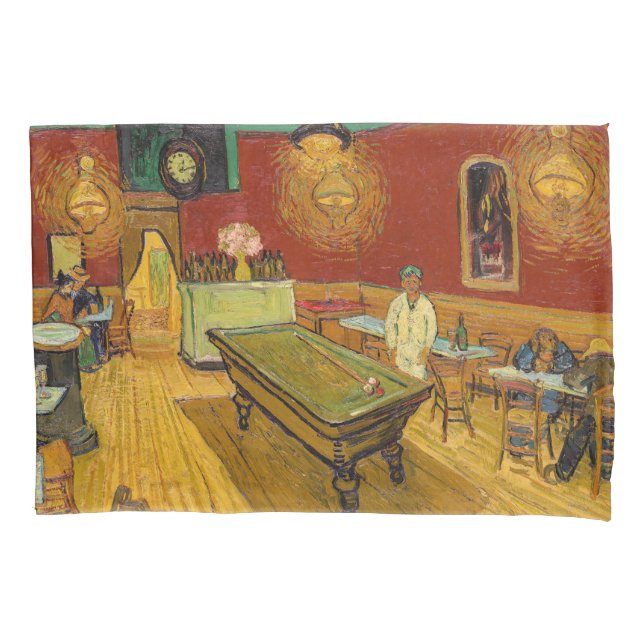 Vincent van Gogh - The Night Cafe Pillowcase (Front)