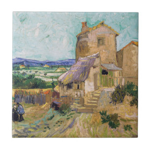 Vincent van Gogh - The Old Mill Ceramic Tile
