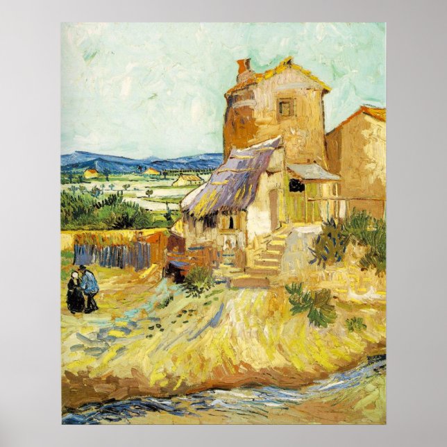 Vincent Van Gogh - The Old Mill Poster (Front)