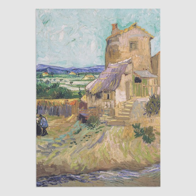 Vincent van Gogh - The Old Mill Tissue Paper (Creator Uploaded)