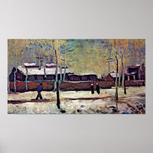 Vincent Van Gogh - The Old Station At Eindhoven Poster