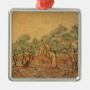 Vincent van Gogh The Olive Grove, 1889 Metal Ornament