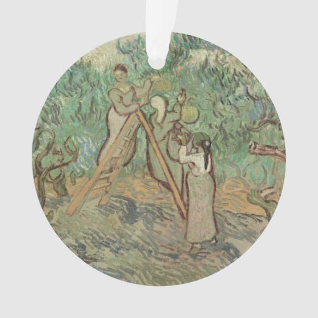 Vincent Van Gogh | The Olive Orchard Ornament (Front)