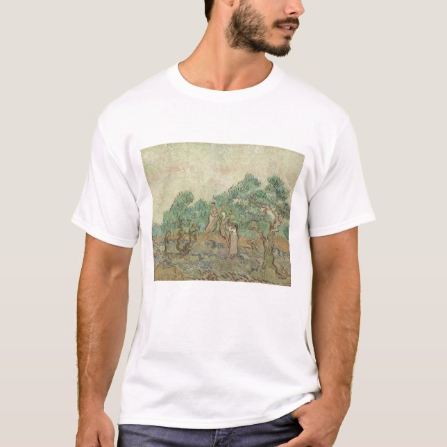 Vincent Van Gogh | The Olive Orchard T-Shirt (Front)