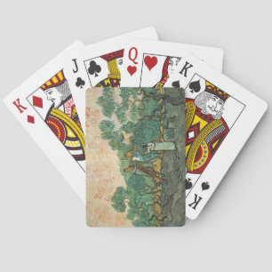 Vincent van Gogh The Olive Pickers, Saint-Remy Playing Cards