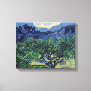 Vincent van Gogh - The Olive Trees Canvas Print