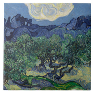Vincent van Gogh - The Olive Trees Tile