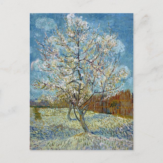 Vincent van Gogh The Pink Peach Tree Postcard (Front)