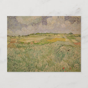 Vincent van Gogh   The Plain at Auvers, 1890 Postcard