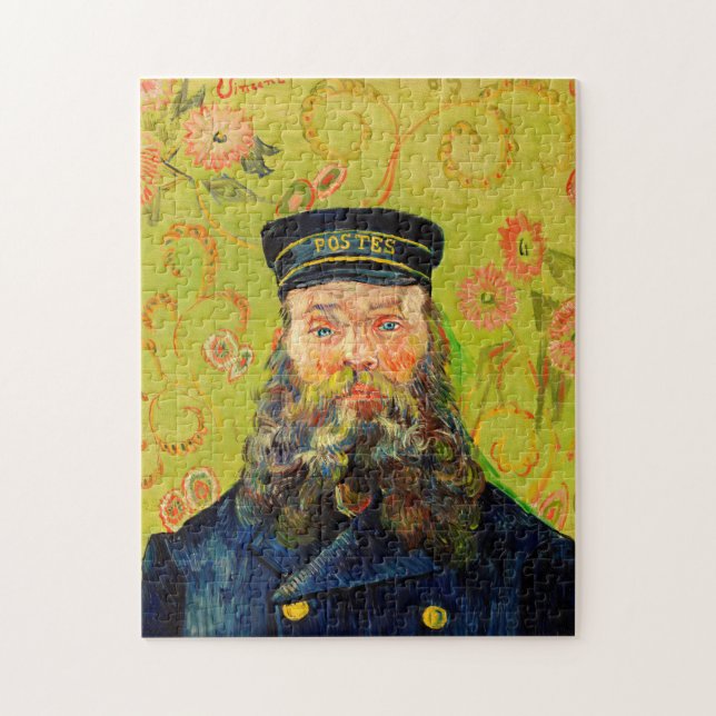 Vincent Van Gogh The Postman Joseph Roulin Jigsaw Puzzle (Vertical)