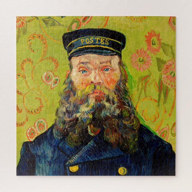 Vincent Van Gogh The Postman Joseph Roulin Jigsaw Puzzle (Vertical)