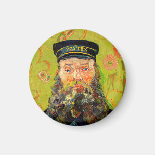 Vincent Van Gogh The Postman Joseph Roulin Magnet