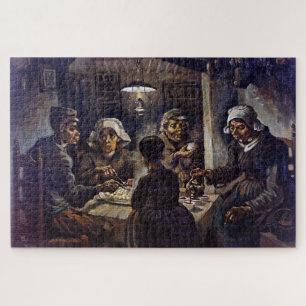 Vincent Van Gogh The Potato Eaters Fine Art Jigsaw Puzzle