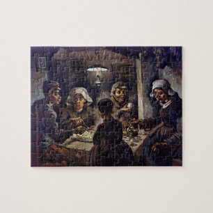 Vincent Van Gogh The Potato Eaters Fine Art Jigsaw Puzzle