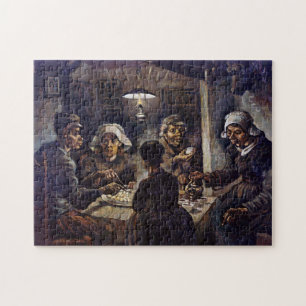 Vincent Van Gogh The Potato Eaters Fine Art Jigsaw Puzzle