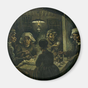 Vincent Van Gogh The Potato Eaters Painting. Art Magnet