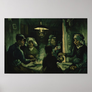 Vincent van Gogh - The Potato Eaters Poster