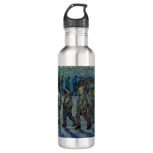 Vincent van Gogh - The Prison Courtyard 710 Ml Water Bottle