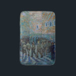 Vincent van Gogh - The Prison Courtyard Bath Mat<br><div class="desc">The Prison Courtyard / Prisoners Exercising / Prisoners Round - Vincent van Gogh,  1890</div>