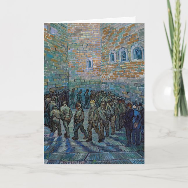 Vincent van Gogh - The Prison Courtyard Card (Front)