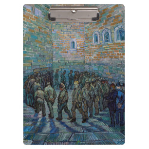 Vincent van Gogh - The Prison Courtyard Clipboard