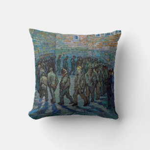 Vincent van Gogh - The Prison Courtyard Cushion