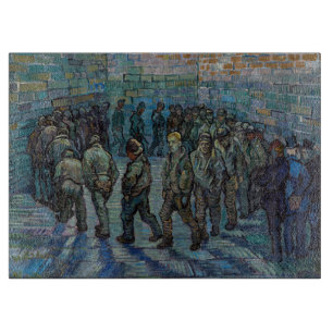 Vincent van Gogh - The Prison Courtyard Cutting Board