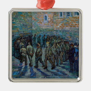 Vincent van Gogh - The Prison Courtyard Metal Ornament