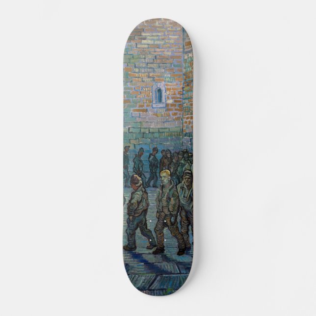 Vincent van Gogh - The Prison Courtyard Skateboard (Front)