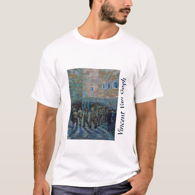 Vincent van Gogh - The Prison Courtyard T-Shirt (Front)