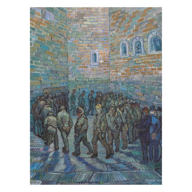 Vincent van Gogh - The Prison Courtyard Tablecloth (Front)