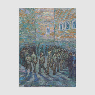 Vincent van Gogh - The Prison Courtyard Tissue Paper
