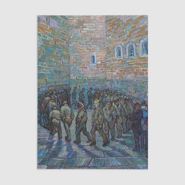 Vincent van Gogh - The Prison Courtyard Tissue Paper (Creator Uploaded)