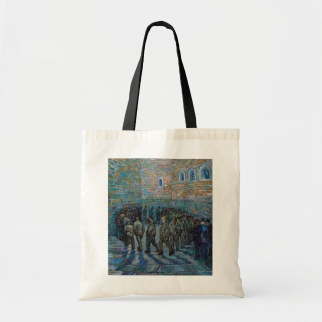 Vincent van Gogh - The Prison Courtyard Tote Bag (Front)
