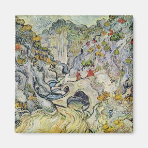 Vincent van Gogh The ravine of the Peyroulets Magnet